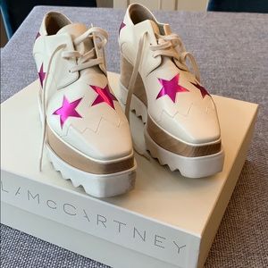 Stella McCartney ‘Elyse Star’ lace-up platforms